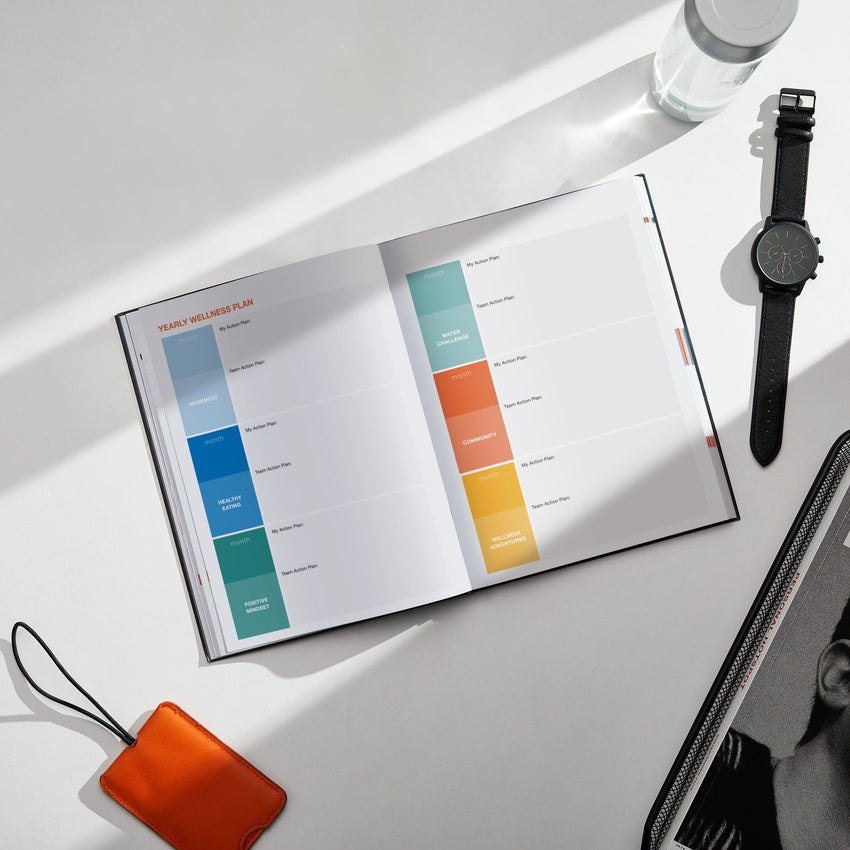 Bundle - Dailygreatness Success At Work, Deskpad, Multi-color Notebook