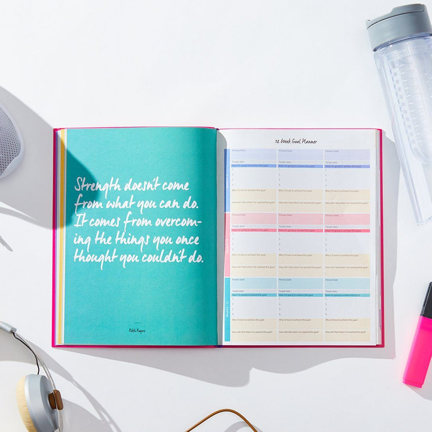 Bundle - Dailygreatness Wellness, Yoga, Yellow Notebook