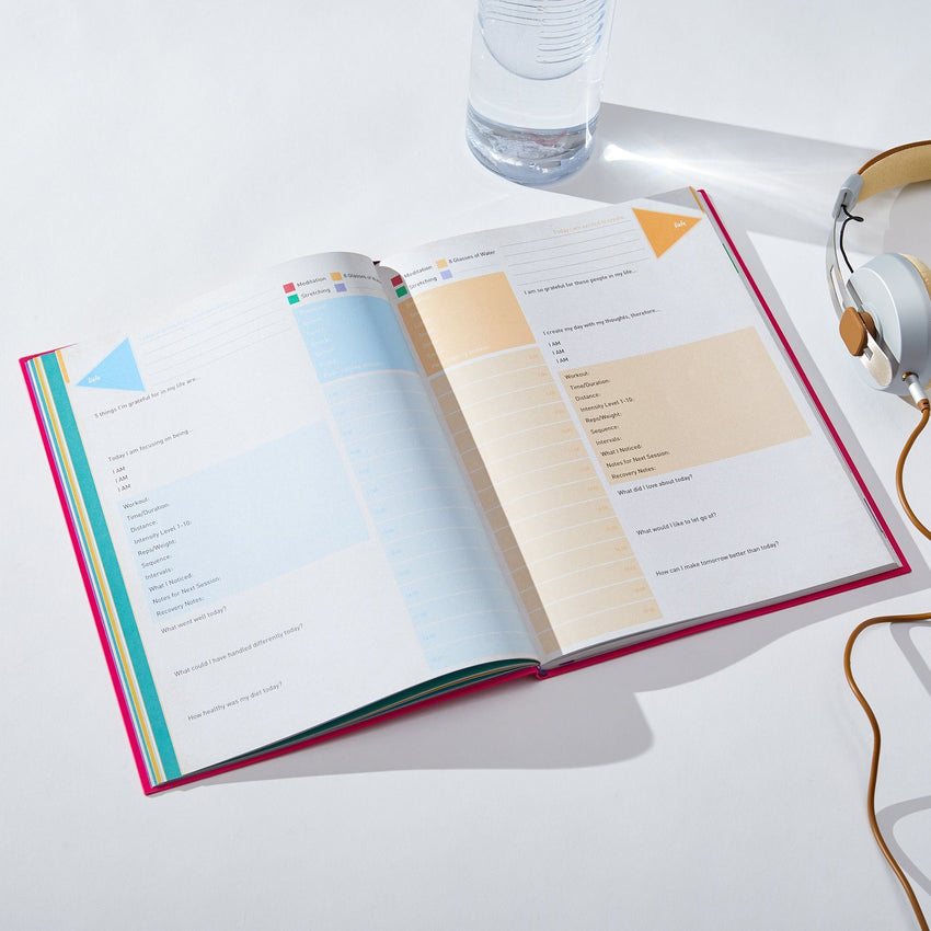 Bundle - Dailygreatness Wellness, Yoga, Yellow Notebook