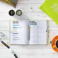 Bundle - Dailygreatness Wellness, Yoga, Yellow Notebook - Dailygreatness AU