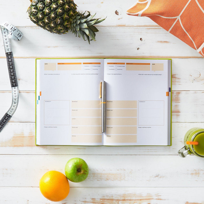 Bundle - Dailygreatness Wellness, Yoga, Yellow Notebook