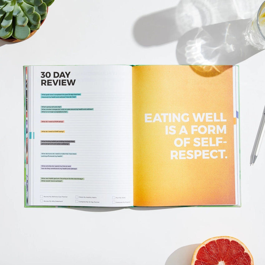 Dailygreatness Wellness Journal & Planner | Wellness from within